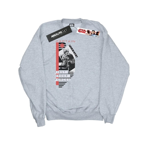 Star Wars The Last Jedi Captain Phasma Sweatshirt 3XL Spor för män Sports Grey 3XL