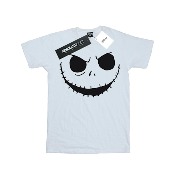 Disney Herr Nightmare Before Christmas Jack´s Face Bold T-shirt White XXL