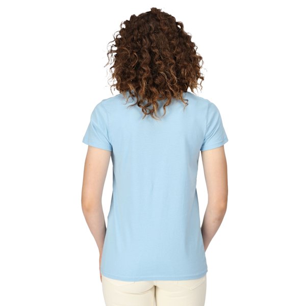 Regatta Dam/Kvinnor Filandra VII By The Sea Anchor T-Shirt 12 Powder Blue 12 UK