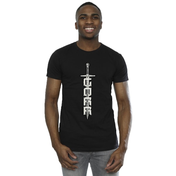 Marvel herr Thor Love And Thunder Gorr Sword T-shirt 4XL svart Black 4XL