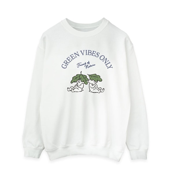 Disney Herr Chip ´n Dale Green Vibes Only Sweatshirt M Vit White M