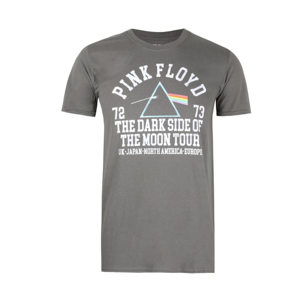Pink Floyd Mens The Dark Side Of The Moon Tour T-shirt S Charco Charcoal S