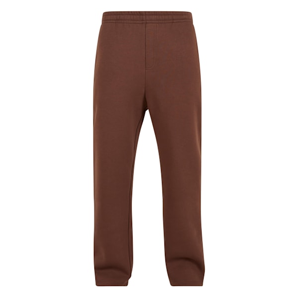 Build Your Brand Unisex Vuxen Fluffiga Joggingbyxor M Choklad Chocolate Brown M