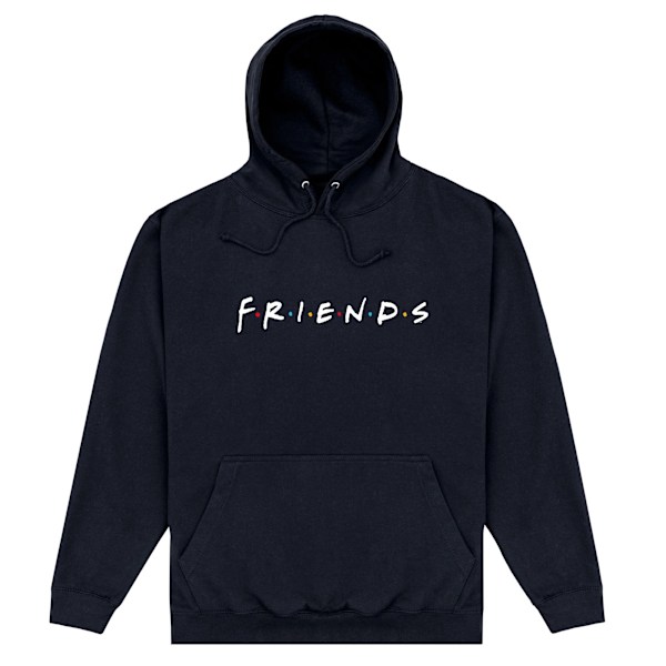 Friends Unisex Vuxen Logo Hoodie L Svart Black L