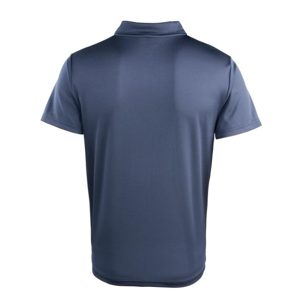 Premier Unisex Coolchecker Pique Poloskjorta XL Marinblå Navy XL