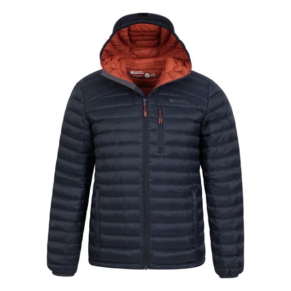 Mountain Warehouse Henry II Extrem Vadderad Dunjacka för Män Navy XL