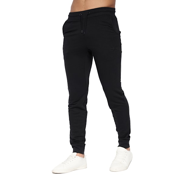 Crosshatch Herr Karmon Joggingbyxor XL Svart Black XL