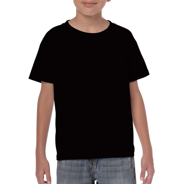 Gildan Softstyle T-shirt för barn, enfärgad, 7-8 år, svart Black 7-8 Years