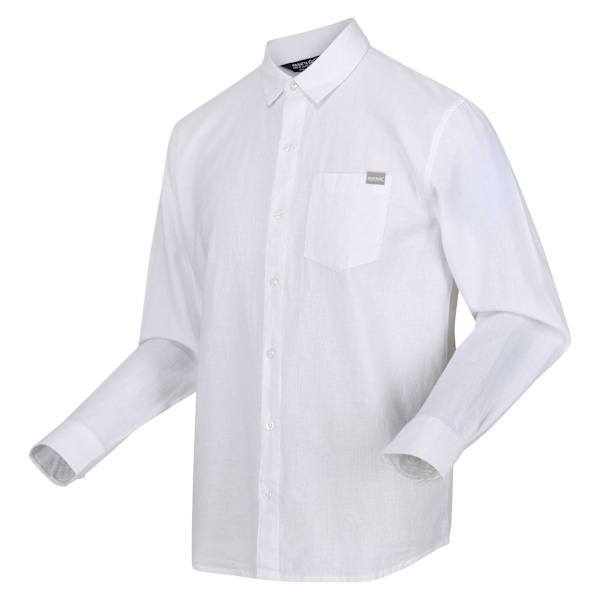 Regatta herr Babbinswood linneskjorta 3XL vit White 3XL