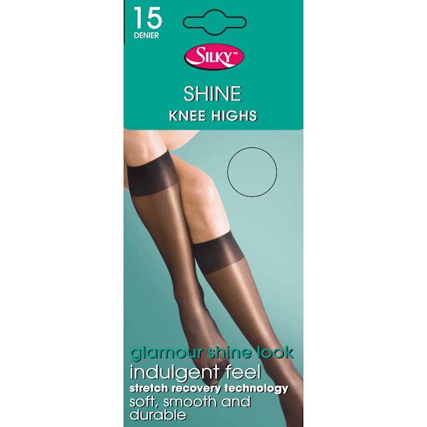 Silky Womens/Ladies Shine Knästrumpor (1 par) En Storlek (UK Sko 3-8) Sherry One Size (UK Shoe 3-8)