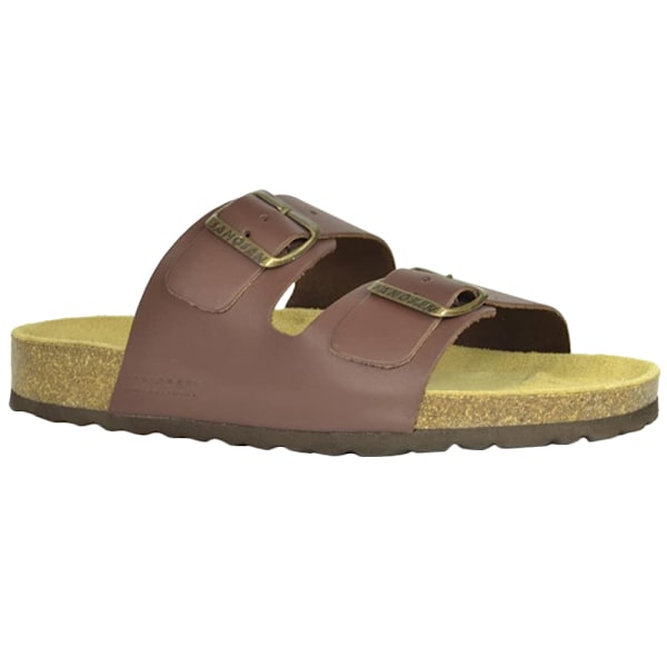 Sanosan Dam/Dam Aston Lädersandaler 5 UK Mörkbrun Dark Brown 5 UK