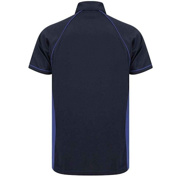 Finden & Hales Barn/Barn Performance Kontrast Piping Polo Navy/Royal Blue 3-4 Years