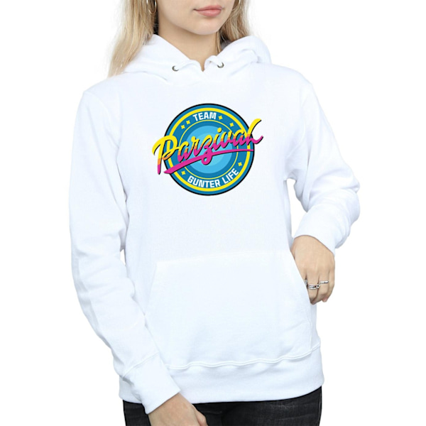 Ready Player One Dam/Damer Team Parzival Hoodie XXL Vit White XXL