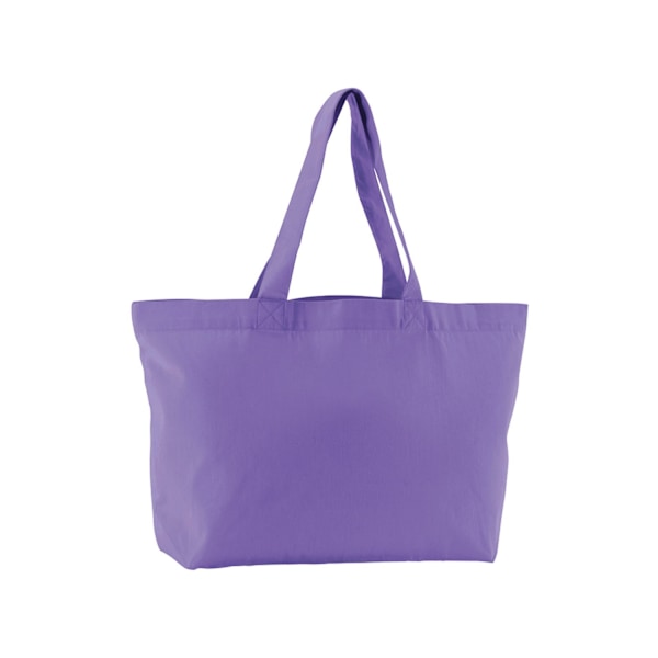 Westford Mill EarthAware Twill Shopper Bag One Size Violet Violet One Size