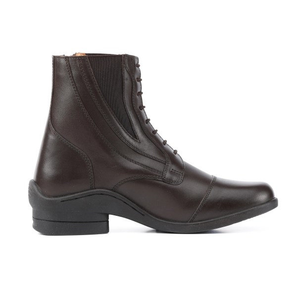 Moretta Dam/Dam Alessia Grain Leather Paddock Boots 9 UK Brown 9 UK