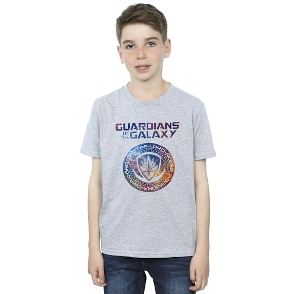 Marvel Boys Guardians Of The Galaxy Stars Fill Logo T-Shirt 3-4 Sports Grey 3-4 Years