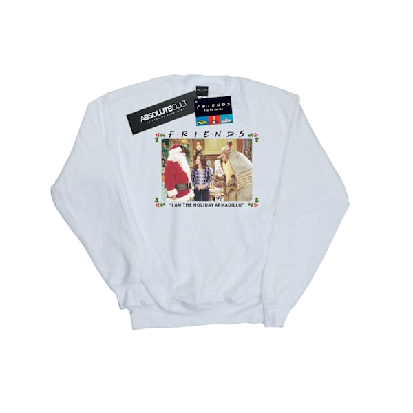 Friends Girls I Am The Holiday Armadillo Sweatshirt 12-13 År White 12-13 Years