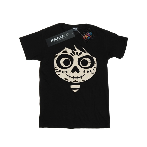 Disney Girls Coco Miguel Skeleton Face bomull T-shirt 3-4 år Black 3-4 Years