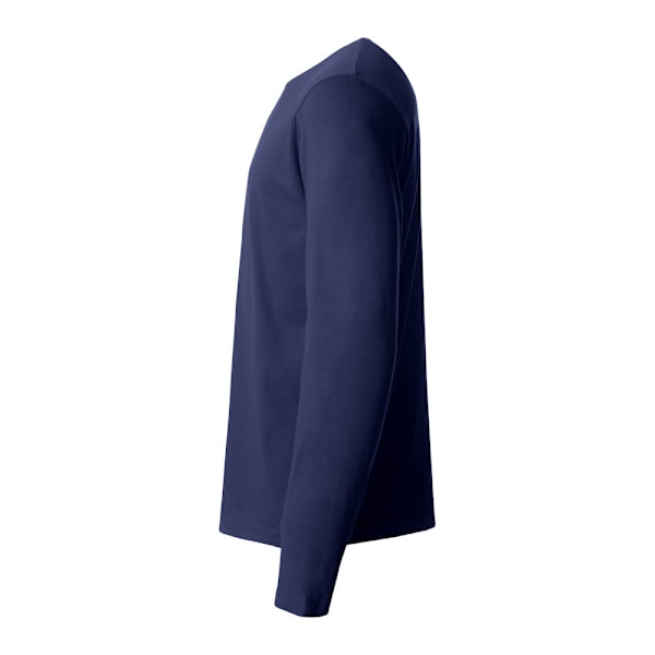 Clique Basic Långärmad T-shirt Herr XS Mörk Marinblå Dark Navy XS