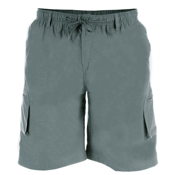Duke Herr D555 Nick Kingsize Cargo Shorts 4XL Grå Grey 4XL