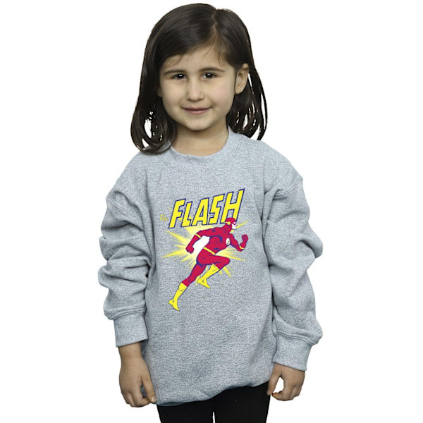 DC Comics Girls The Flash Löpartröja 3-4 År Sports G Sports Grey 3-4 Years