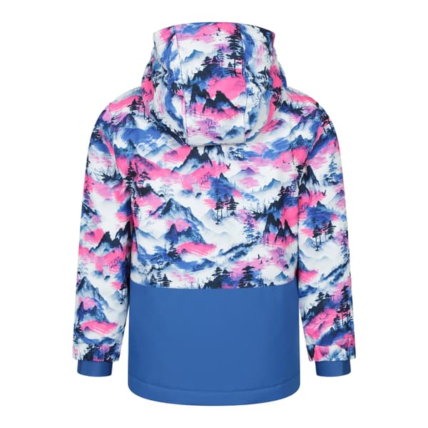 Mountain Warehouse Himalayan abstrakt skidjacka för barn Bright Pink 13 Years