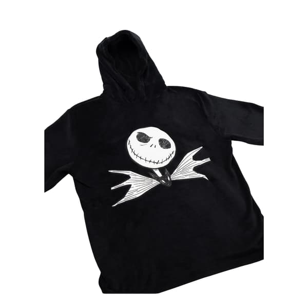 The Nightmare Before Christmas Herr Ansikte Långärmad Lång Pyjamas Black L