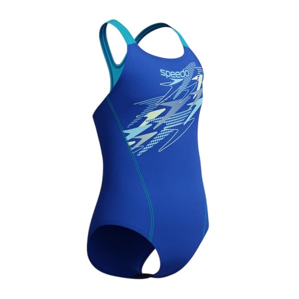 Speedo Flickor Medley Medalist Baddräkt 12-13 År Dee Deep Blue 12-13 Years