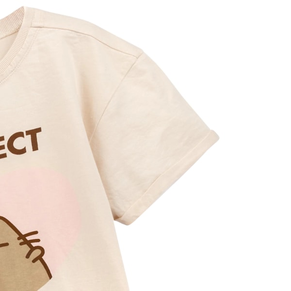 Pusheen Dam/Damer Purfect Cat Crop Top XL Cream Cream XL