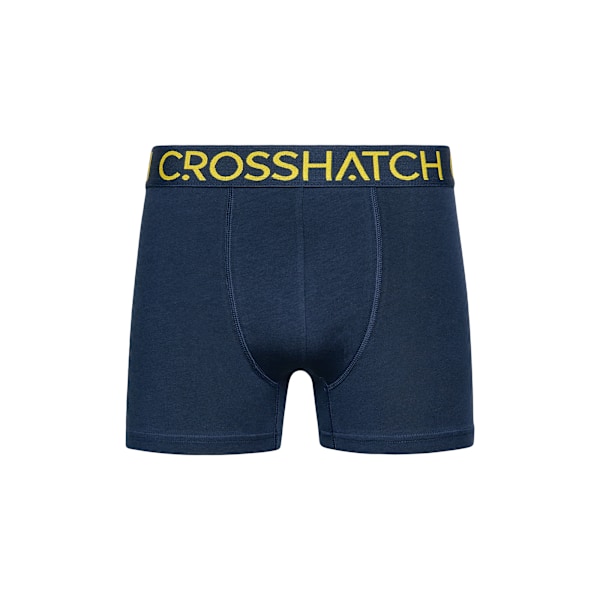 Crosshatch Chasma Boxershorts för män (3-pack) M Navy Navy M