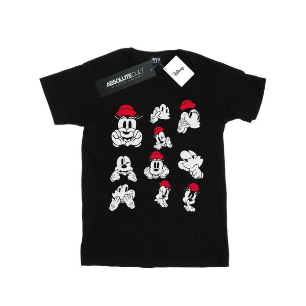 Disney Mens Minnie Mickey Photo Poses T-shirt 4XL Svart Black 4XL