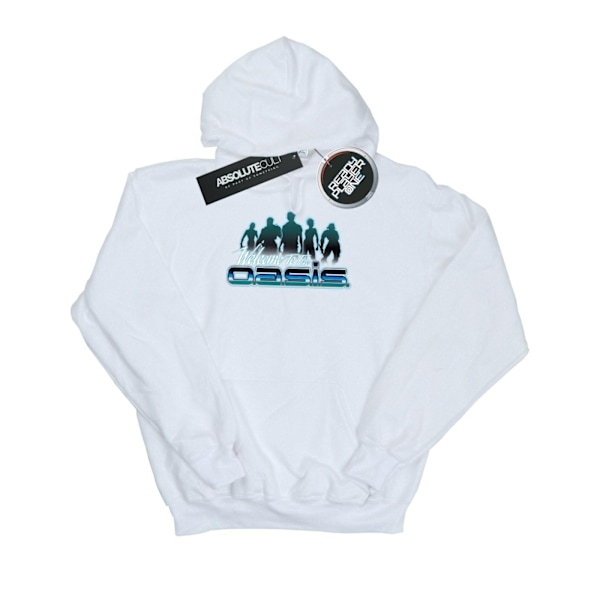 Ready Player One Herr Welcome To The Oasis Hoodie M Vit White M
