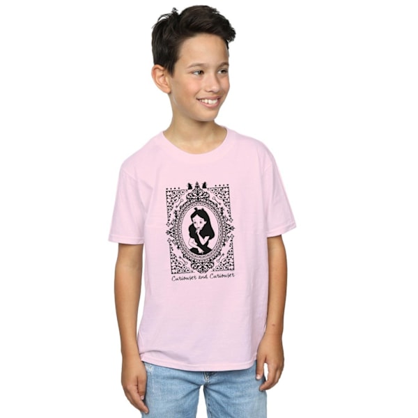 Disney Boys Alice In Wonderland Frame T-Shirt 7-8 år Sport Sports Grey 7-8 Years