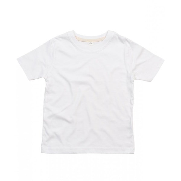 Babybugz Barn/Barn Supersoft T-shirt 6-7 år Vit/Natur White/Natural 6-7 Years