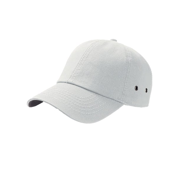 Atlantis Action 6 Panel Chino Baseball Cap One Size Vit White One Size