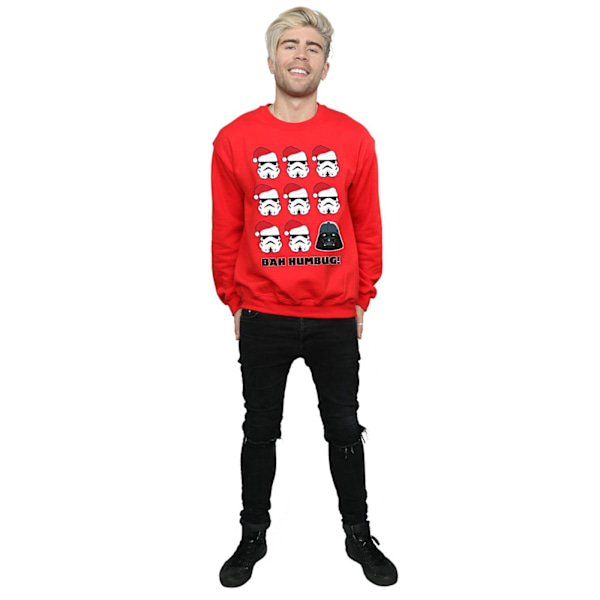 Star Wars Jul Humbug Sweatshirt M Röd Red M
