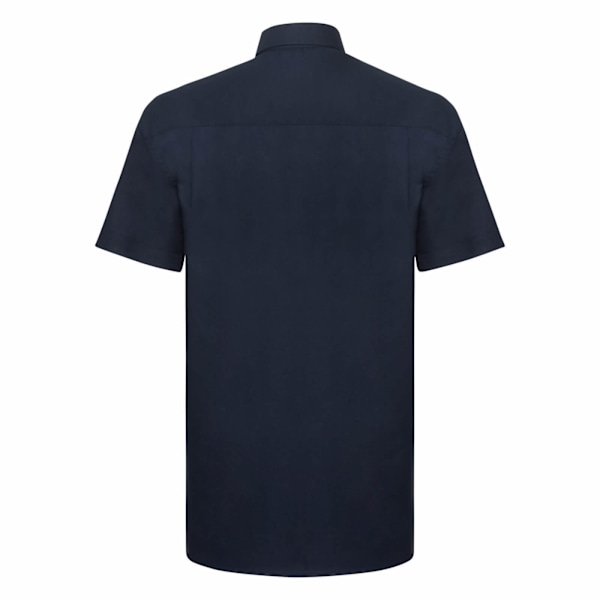 Russell Collection Herr Oxford Skjorta 18in Bright Navy Bright Navy 18in