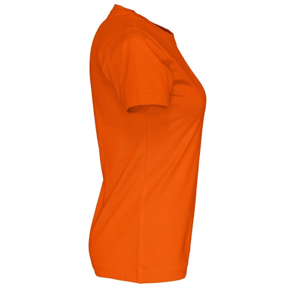 Cottover Dam/Kvinna Organisk T-shirt L Orange Orange L