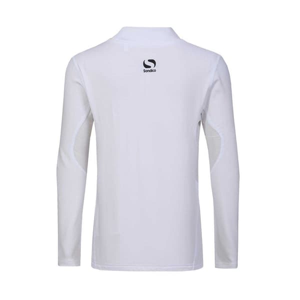 Sondico Barn/Kids Mock Neck Base Layer Top 11-12 år Vit White 11-12 Years