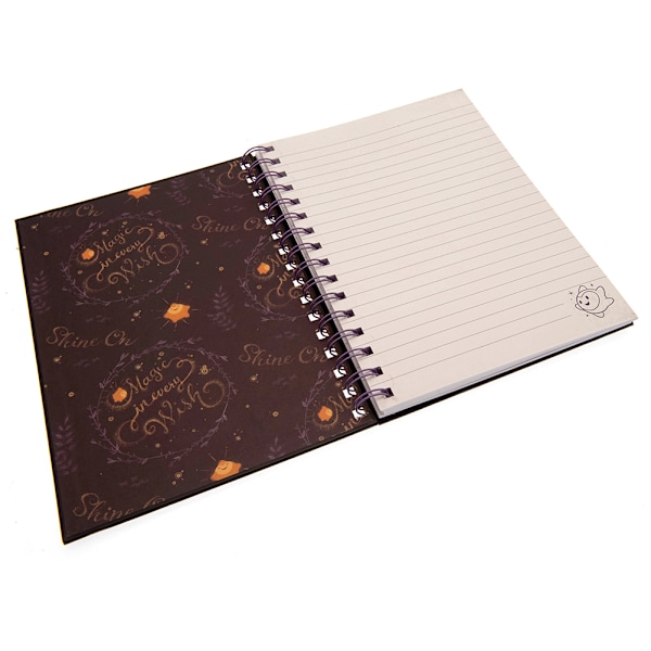 Wish Shine On A5 Notebook En Storlek Svart/Guld/Lila Black/Gold/Purple One Size