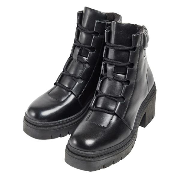 POD Dam/Kvinnor Winona Läder Stövel med Klack 5.5 UK Svart Black 5.5 UK