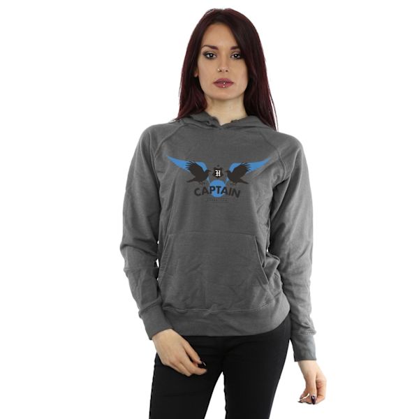Harry Potter Dam/Kvinnor Ravenclaw Captain Hoodie M Charcoal Charcoal M