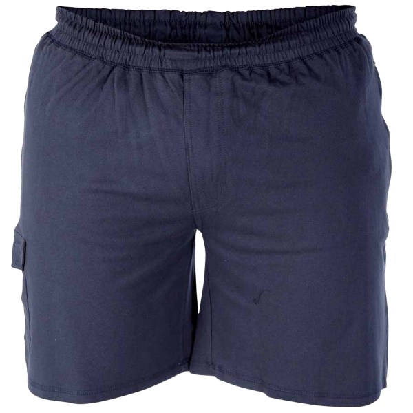 D555 Mens John Kingsize Lättviktsbomull Cargo Shorts 1XL Nav Navy 1XL