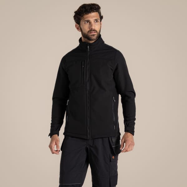 Craghoppers Herr Whitby Soft Shell Jacka S Svart Black S