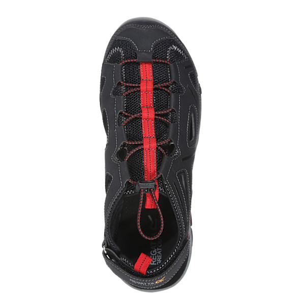 Regatta Westshore III Walking Shoes för män 11 UK Svart/Röd Black/True Red 11 UK