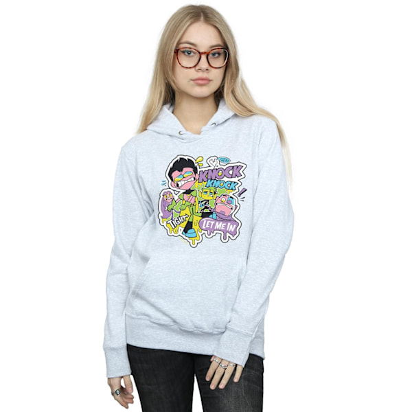 DC Comics Dam/Dam Teen Titans Go Knock Knock Hoodie XL Sp Sports Grey XL