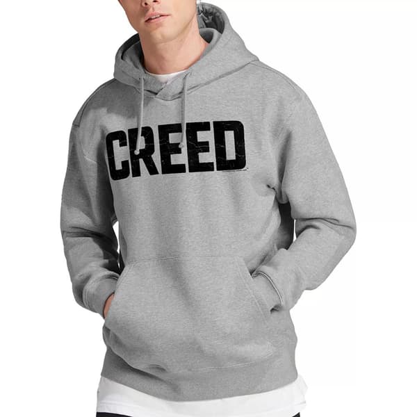 Creed Unisex Vuxen Spräckt Logotyp Hoodie M Athletic Heather Athletic Heather M