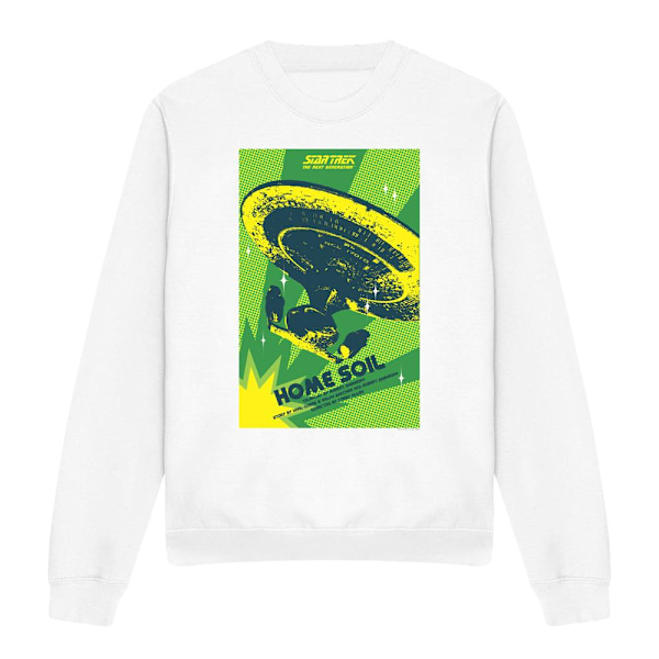 Star Trek Unisex Vuxen The Next Generation Säsong 1 Avsnitt 18 White L