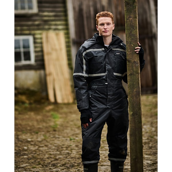 Regatta Pro Vattentäta Overaller 4XL Svart Black 4XL