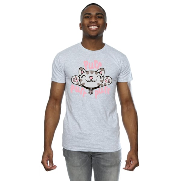 Big Bang Theory Soft Kitty Purr T-shirt för män, M, Sports Grey Sports Grey M